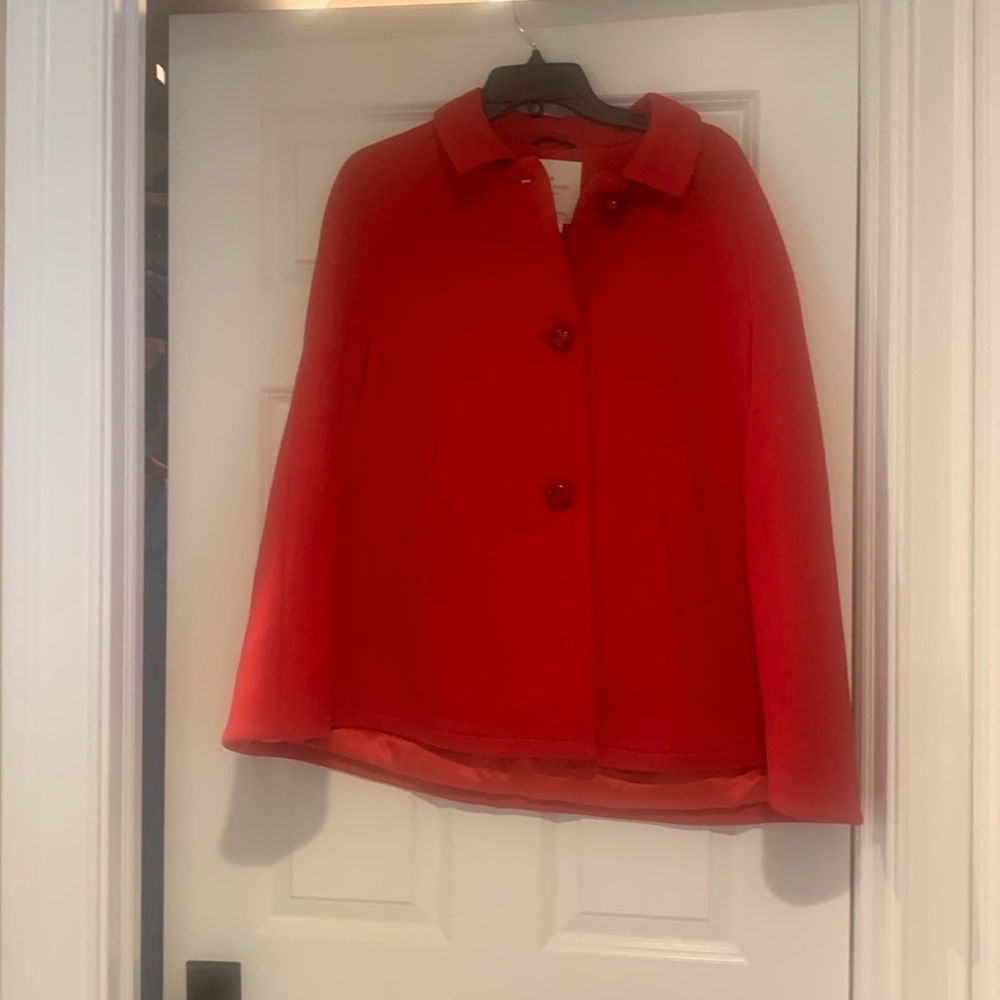Kate spade red cape